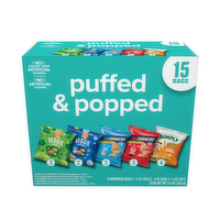 Frito Lay Puffed & Popped Mix Variety Pack - 9.75 Ounce