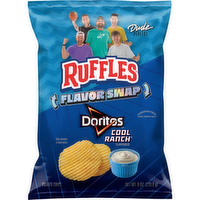 Ruffles Potato Chips Doritos Cool Ranch Flavored - 8 Ounce