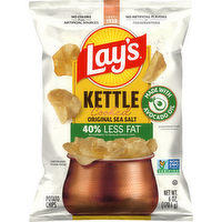 Lay's Kettle Cooked Potato Chips Original Sea Salt - 6 Ounce