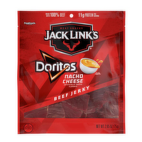 Jack Link's Beef Jerky Doritos Nacho Cheese - 2.65 Ounce