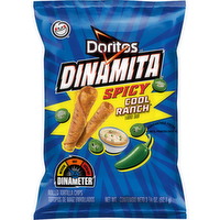 Doritos Dinamita Spicy Cool Ranch Flavored Rolled Tortilla Chips - 3.25 Ounce