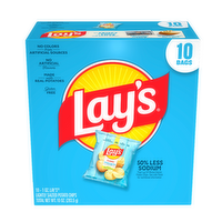 Lay's Potato Chips Lightly Salted, X - 10 Ounce