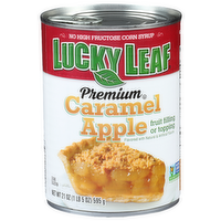 Lucky Leaf Caramel Apple Premium Fruit Filling Or Topping - 21 Ounce
