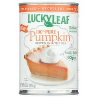 Lucky Leaf Pie Filling Pure Pumpkin - 15 Ounce