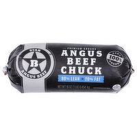 Star B Angus Ground Beef 80% Lean 20% Fat - 16 Ounce
