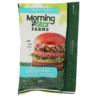 Morning Star Farms Veggie Original Chik Patties - 2.5 Ounce - 4 Count