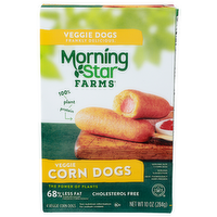 Morning Star Farms Morningstar Farm Veggie Corn Dogs - 2.5 Ounce - 4 Count