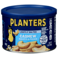 Planters Lightly Salted Halves & Pieces Cashew - 8 Ounce