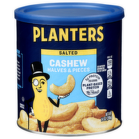 Planters Salted Halves & Pieces Cashew - 14 Ounce