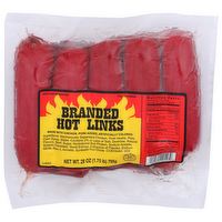 Manda Branded Hot Links - 28 Ounce