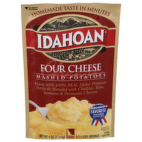 Idahoan Four Cheese Mashed Potatoes - 4 Ounce