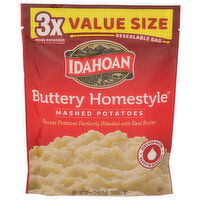 Idahoan Buttery Homestyle Mashed Value Size - 12 Ounce