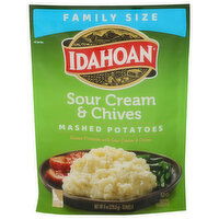 Idahoan Sour Cream & Chives Mashed Family Size - 8 Ounce