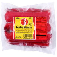 Circle B Brand Smoked Sausage - 28 Ounce