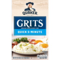 Quaker Quick 5-Minute Grits Enriched White Hominy Corn - 24 Ounce