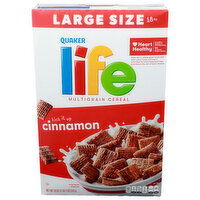 Quaker Cinnamon Life Multigrain Cereal - 18 Ounce