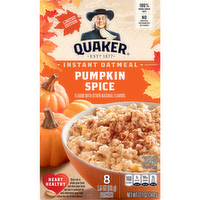 Quaker Instant Oatmeal Pumpkin Spice - 12.1 Ounce
