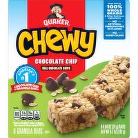 Quaker Chewy Granola Bars Chocolate Chip - 6.7 Ounce - 1 Count