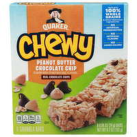 Quaker Chewy Peanut Butter Chocolate Chip Granola Bars - 0.838 Ounce - 8 Count