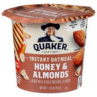 Quaker Honey & Almonds Instant Oatmeal - 1.76 Ounce