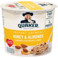 Quaker Instant Oatmeal Honey & Almonds Cup - 1.76 Ounce - 1 Count