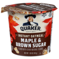 Quaker Maple & Brown Sugar Instant Oatmeal - 1.69 Ounce