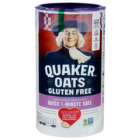 Quaker Oats Gluten Free Quick 1-Minute Oats - 18 Ounce - 1 Count