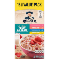 Quaker Instant Oatmeal Fruit & Cream Variety - 19 Ounce