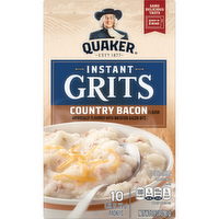 Quaker Instant Grits Country Bacon - 9.8 Ounce