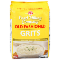 Pearl Milling Company Enriched White Hominy Old Fashioned Grits - 80 Ounce