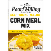 Pearl Milling Company Corn Meal Mix Self-Rising Yellow - 80 Ounce