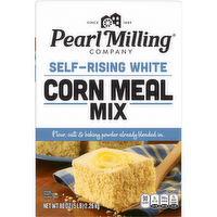 Pearl Milling Company Corn Meal Mix Self-Rising White - 80 Ounce