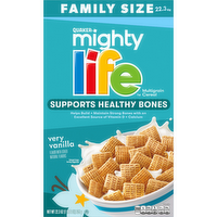 Quaker Mighty Life Multigrain Cereal Supports Healthy Bones Very Vanilla - 22.3 Ounce