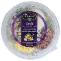 Taylor Farms Salad, With Chicken & Bacon, Cobb - 6.4 Ounce