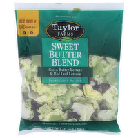 TAYLOR FARMS Green Butter Lettuce & Red Leaf Sweet Blend & Red - 6 Ounce