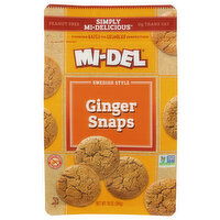 Mi-Del Ginger Snaps Original Na In Calif Swedish Style - 10 Ounce