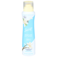 Secret Vanilla Scent Weightless Dry Spray Aluminum Chilorohydrate Antiperspirant Deodorant - 4.1 Ounce