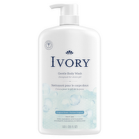 Ivory Gentle Body Wash, Original Scent - 35 Ounce