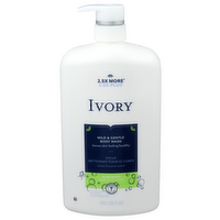 Ivory Aloe Scent Mild & Gentle Body Wash - 1.03 Liter