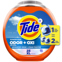 Tide Laundry Detergent Pacs, Original - 25 Count