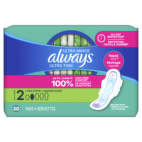 Always Ultra Thin Pads - 20 Count
