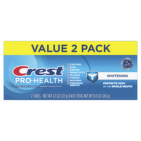 Crest Pro-Health Whitening Gel Toothpaste Twin Pack - 8.6 Ounce