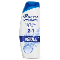 Head & Shoulders Classic Clean 2 In 1 Anti-Dandruff Shampoo & Conditioner - 12.5 Ounce