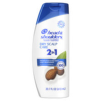 Head & Shoulders And 1 Dandruff Shampoo Conditioner, Anti-Dandruff Treatment, Dry Scalp Care For Daily Use, Paraben Free - 20.7 Ounce