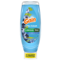 Gain Ultra + Bleach Alternative Ez-Squeeze Dish Soap, Dishwashing Liquid, Honey Berry Hula - 24.3 Ounce