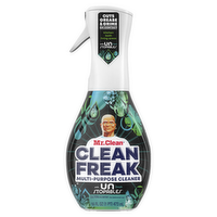 Mr. Clean Freak All Purpose Cleaner Spray, Multi-Surface Cleaning, Unstopables Scent - 16 Ounce