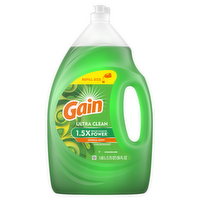 Gain Ultra Liquid Dish Soap, Dishwashing Bleach Alternative Honey Berry Hula - 56 Ounce