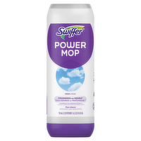 Swiffer Power Mop Refill Solution, Tile, Vinyl, Laminate, Wood, Floor Cleaner, Fresh - 25.3 Ounce