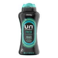 Downy Unstopables In Wash Scent Booster Beads, Fresh Laundry For Odor Protection, Boosters - 24 Ounce