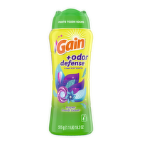 Gain Odor Defense In-Wash Scent Booster, Super Fresh Blast 1 Freshness Plus Protection, Laundry Beads - 18.2 Ounce